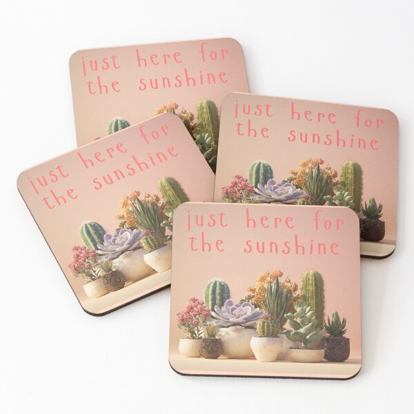 Item preview, Just here for the sunshine designed and sold by bubblyrainbow.