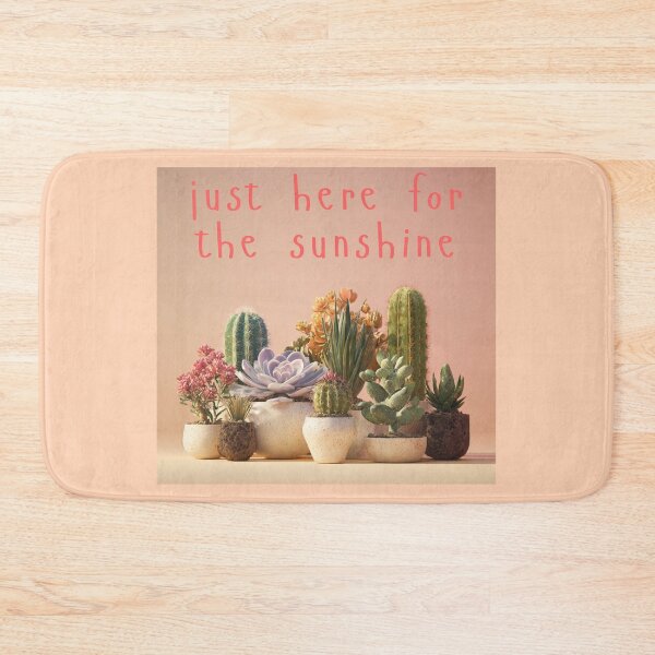 Item preview, Just here for the sunshine designed and sold by bubblyrainbow.