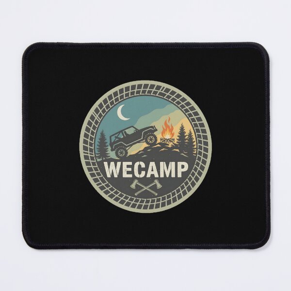 Item preview, We Camp designed and sold by MrDomStore.