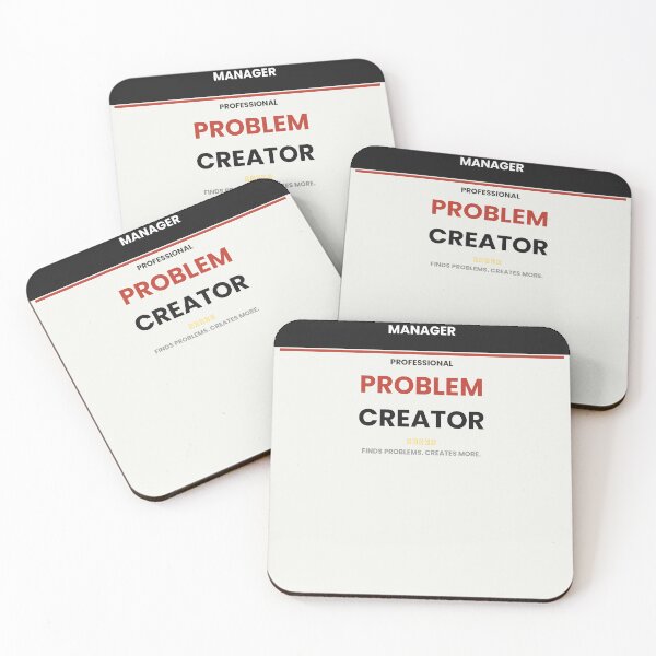 Item preview, Site Manager Professional Problem Creator - Funny Construction Gift designed and sold by TradieThreads.