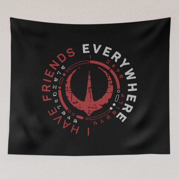 Item preview, I Have Friends Everywhere  designed and sold by shop bst.