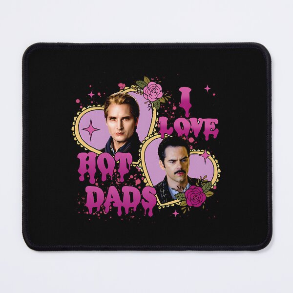 Item preview, I Love Hot Dads Charlie Swan Carlisle Cullen designed and sold by shop bst.