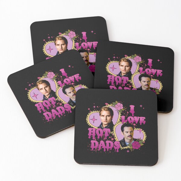 Item preview,  I Love Hot Dads Charlie Swan Carlisle Cullen designed and sold by shop bst.