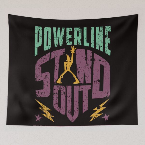 Item preview, Powerline - Stand Out - World Tour 95'  designed and sold by RONALPARAD.