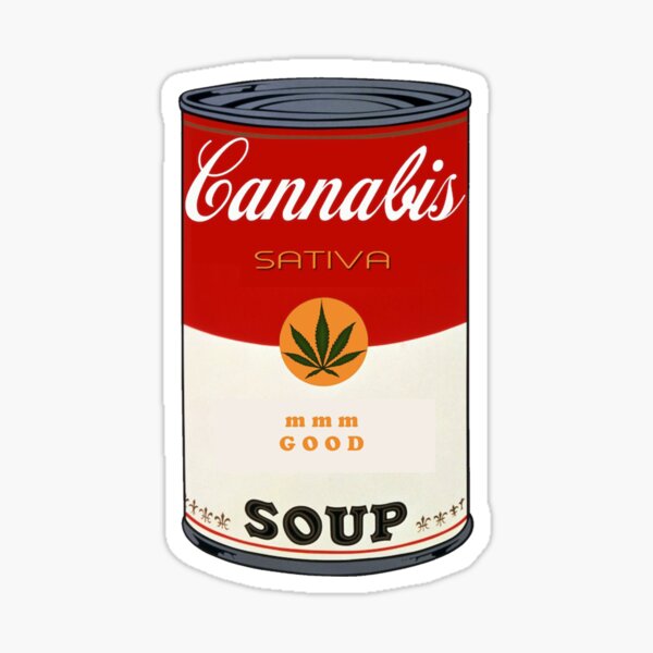 cannabis soup  Sticker