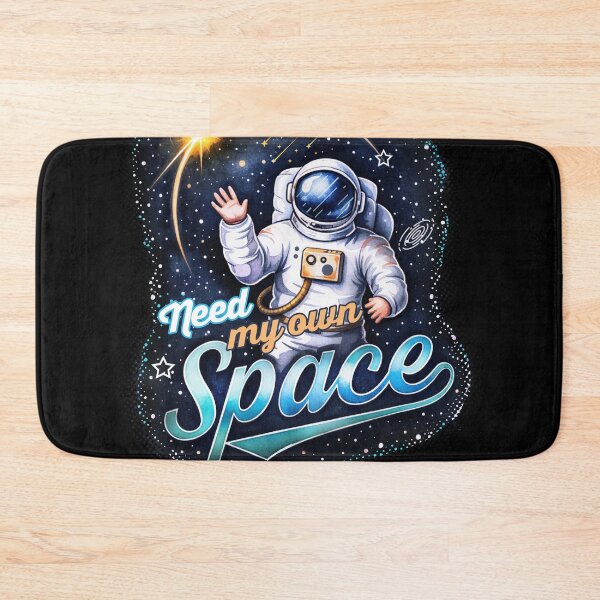 Item preview, Need My Own Space Astronaut Introvert Quote designed and sold by PixelGrafiks.