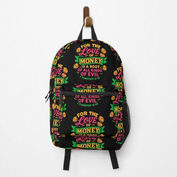 Item preview, 1 Timothy 6:10 For The Love Of Money Is A Root Of All Kinds Of Evil designed and sold by plushism.