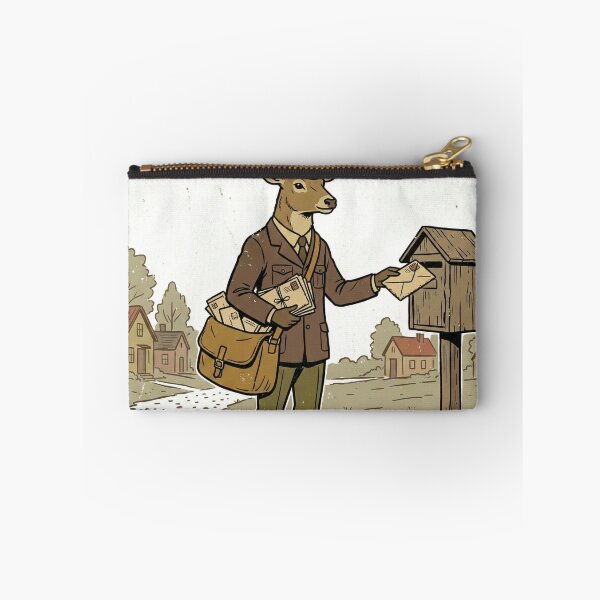 Item preview, Timeless Deer Postman Delivering Letters designed and sold by pictranoosa.