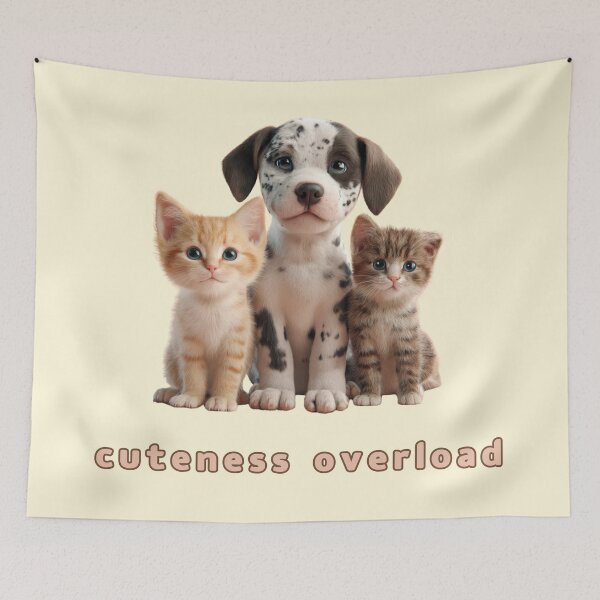 Item preview, Cuteness Overload designed and sold by bubblyrainbow.