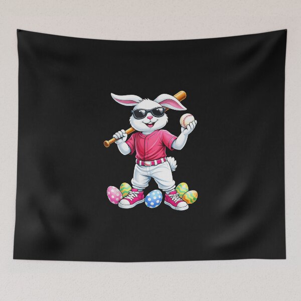 Item preview, Kids Boys Easter Bunny Play Baseball Easter Kids Boys Mens designed and sold by CHIFOUR4.