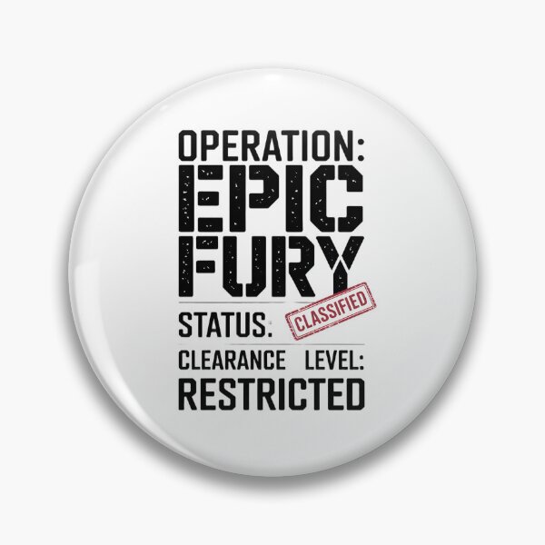 Item preview, Operation Epic Fury Classified Military Shirt | Tactical Restricted Clearance Design designed and sold by LEOdesignerArt.