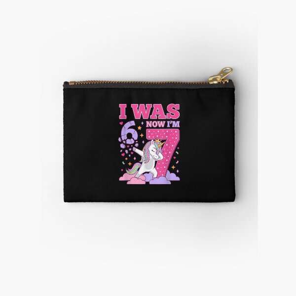 Item preview, I Was 6 Now I'M 7 Unicorn Girl 6 7 Birthday designed and sold by CHIFOUR4.