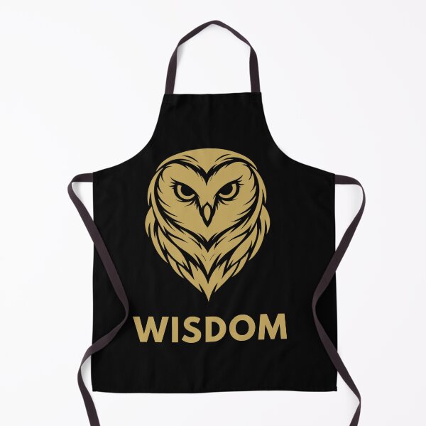 Item preview, Wisdom Owl Symbol Minimal Gold Owl Emblem Knowledge and Insight Design designed and sold by Pillar8.