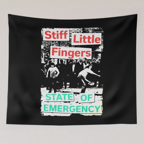 Item preview, The Stiff Little Fingers Band designed and sold by aiprintable.