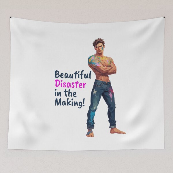 Item preview, Beautiful Disaster in the Making! designed and sold by Robin Knight.