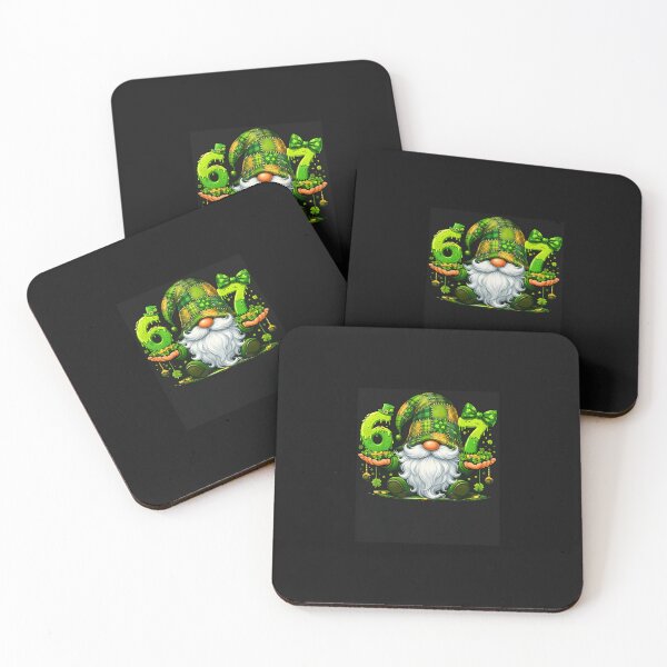Item preview, Six Seven Meme 67 Gnome St Patricks Day Gen Alpha Slang  designed and sold by CHIFOUR4.