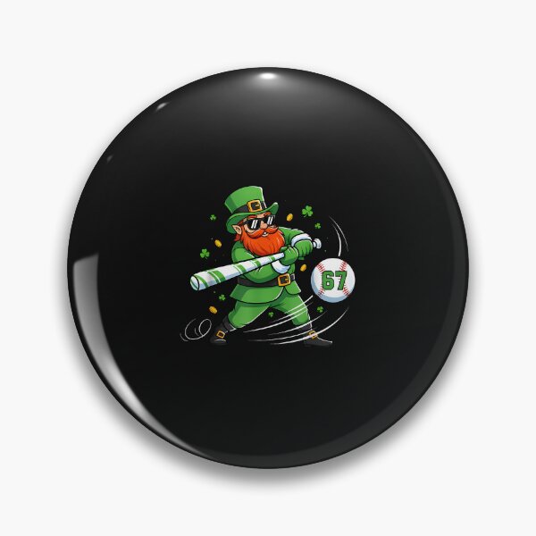 Item preview, Funny Baseball Leprechaun 67 Irish St Patricks Day Boys Men designed and sold by CHIFOUR4.