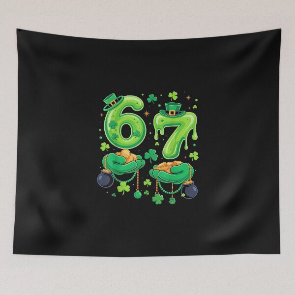 Item preview, Six Seven Meme 67 St Patricks Day Shamrock Men Women Kids designed and sold by CHIFOUR4.