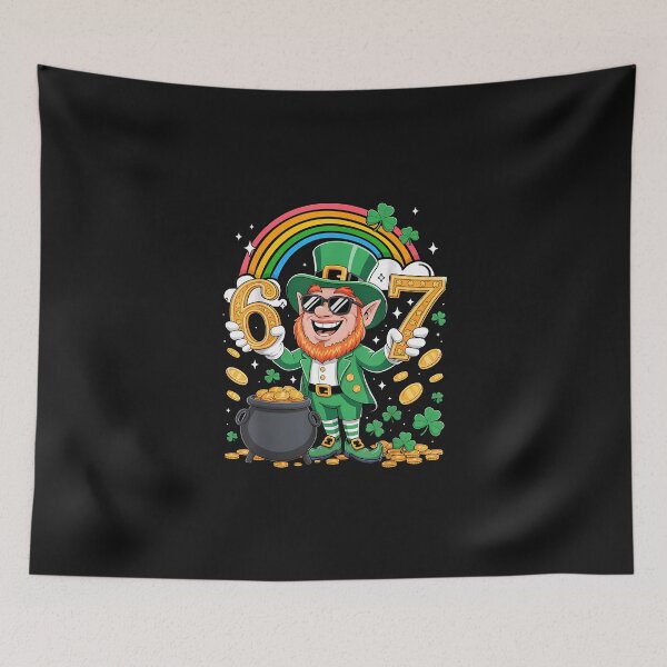 Item preview, Funny 67 Leprechaun Six Seven St. Patricks Day Men Women Kid designed and sold by CHIFOUR4.