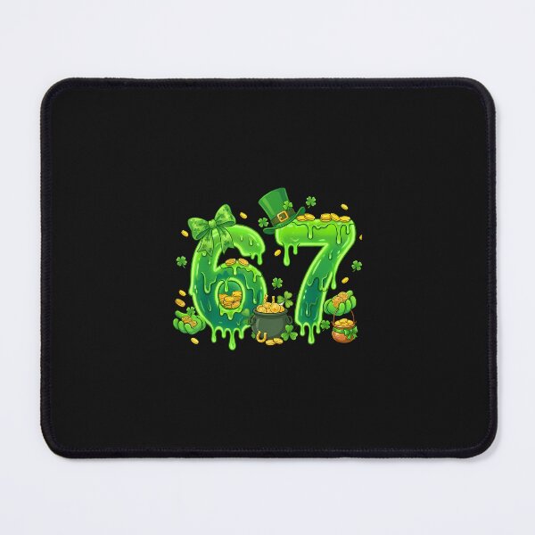 Item preview, Six Seven Meme 67 Shamrock St Patricks Day Gen Alpha Slang designed and sold by CHIFOUR4.