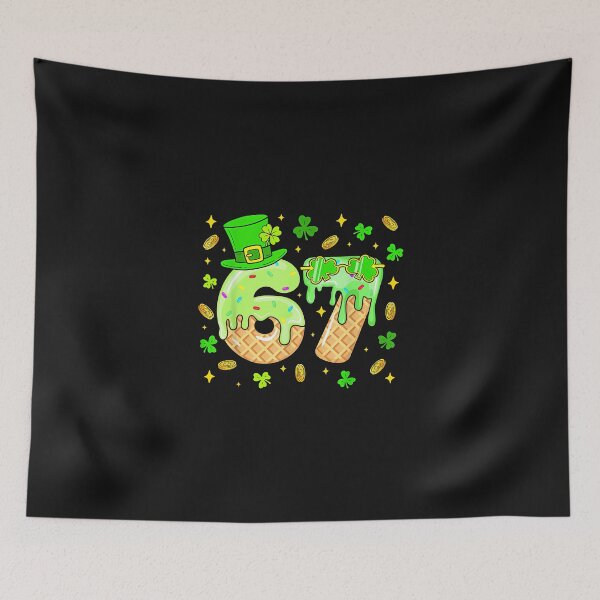 Item preview, 67 St Patricks Day Six Seven Drip Shamrock Boys Girls Kids designed and sold by CHIFOUR4.