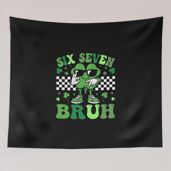 Item preview, Six Seven Bruh St. Patricks Day 67 Meme designed and sold by CHIFOUR4.