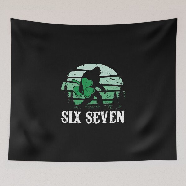 Item preview, Six Seven Bigfoot St. Patricks Day 67 Meme designed and sold by CHIFOUR4.