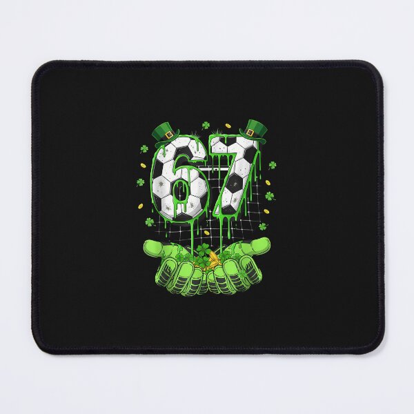 Item preview, Soccer 67 Patricks Day Six Seven Funny Gen Alpha Meme Drip designed and sold by CHIFOUR4.