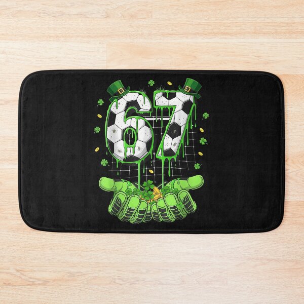 Item preview, Soccer 67 Patricks Day Six Seven Funny Gen Alpha Meme Drip designed and sold by CHIFOUR4.
