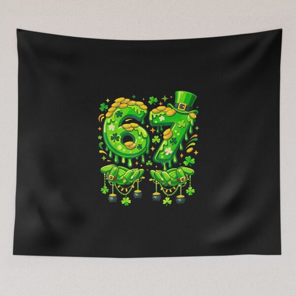 Item preview, Six Seven Meme 67 St Patricks Day Shamrock Men Women Kids designed and sold by CHIFOUR4.