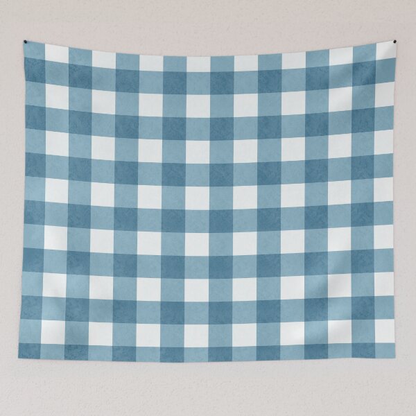 Item preview, Blue Gingham designed and sold by Vintage-Sage.