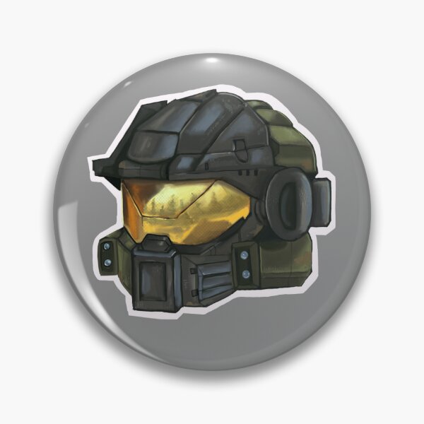 Item preview, master chief sticker designed and sold by Peachmafia1.