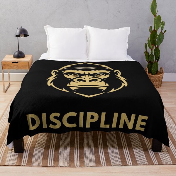 Item preview, Discipline Gorilla Symbol Minimal Gold Gorilla Strength Leadership Design designed and sold by Pillar8.