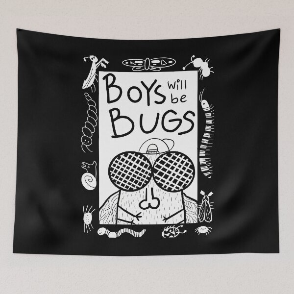 Item preview, Boys Will Be Bugs designed and sold by EEEshop.