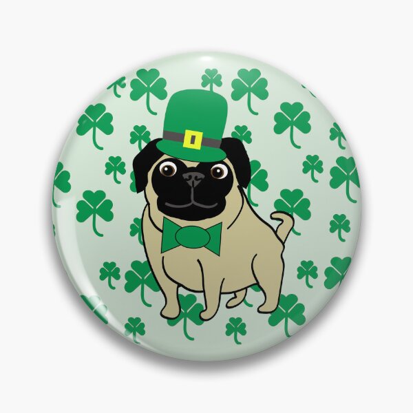 Item preview, Pug St. Patrick’s Day designed and sold by Mountain-Point.