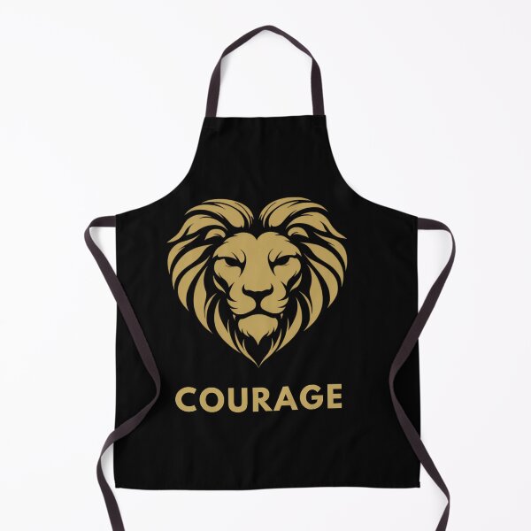 Item preview, Lion Courage Symbol Minimal Gold Lion Emblem Strength Leadership Design designed and sold by Pillar8.