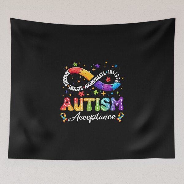 Item preview, Autism Awareness Acceptance Shirt Infinity Symbol Men Women designed and sold by CHIFOUR4.