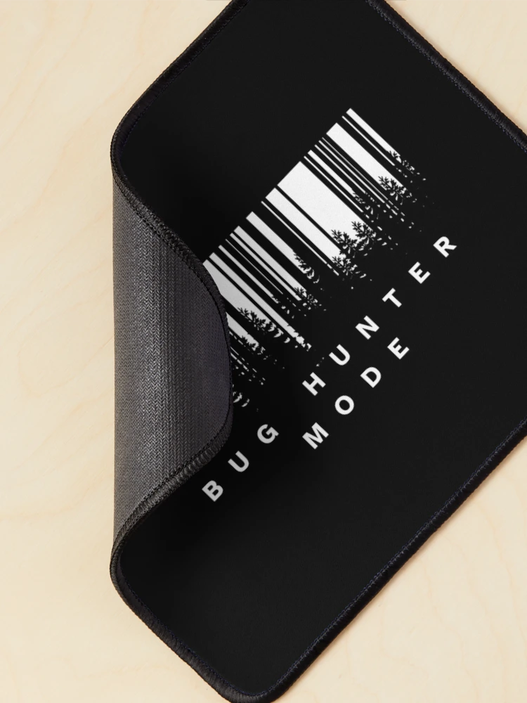 Thumbnail 2 of 5, Mouse Pad, Bug Hunter Mode Programmer Sticker designed and sold by CodeChai-Studio.