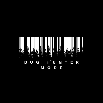 Artwork thumbnail, Bug Hunter Mode Programmer Sticker by CodeChai-Studio
