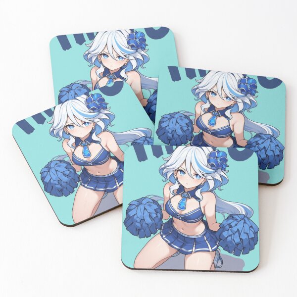 Item preview, Hydro Spirit Cheerleader - Blue Aesthetic Anime Girl designed and sold by Jimakmo.
