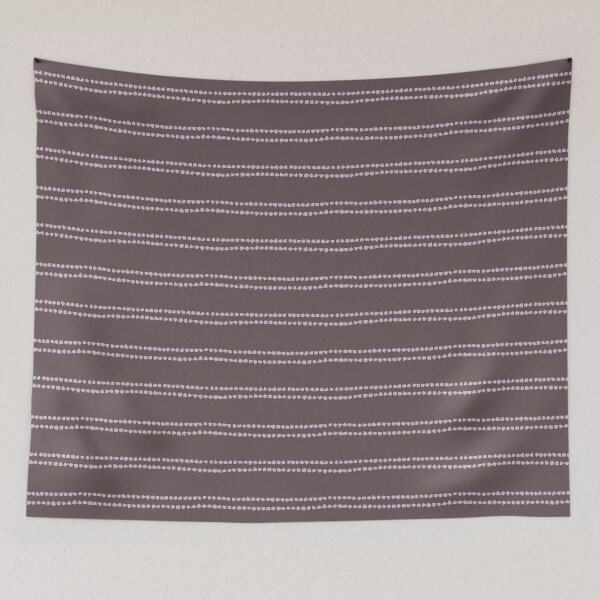 Item preview, Brown with Purple Spotted Stripes designed and sold by jehb.creative.