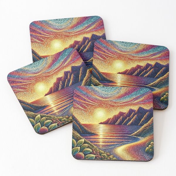 Item preview, Sunset over ocean designed and sold by Chi261.