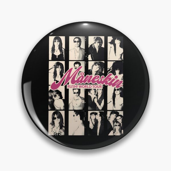 Item preview, Måneskin Rush World Tour Vintage Rock designed and sold by vera-4design.