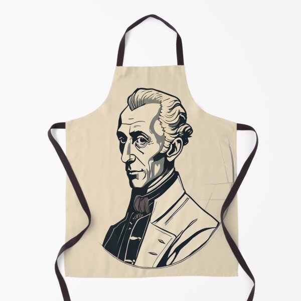 Item preview, Immanuel Kant Modern Minimal Portrait designed and sold by Artisticanvas.