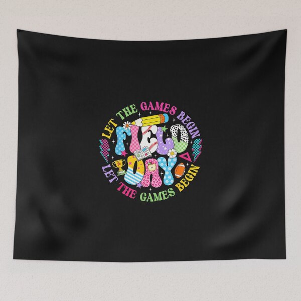 Item preview, Field Day Let The Games Begin Field Trip Teacher Girls Kids designed and sold by CHIFOUR4.