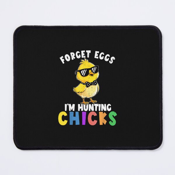 Item preview, Forget Eggs Im Hunting Chicks Funny Easter Boys Toddler Kids designed and sold by CHIFOUR4.