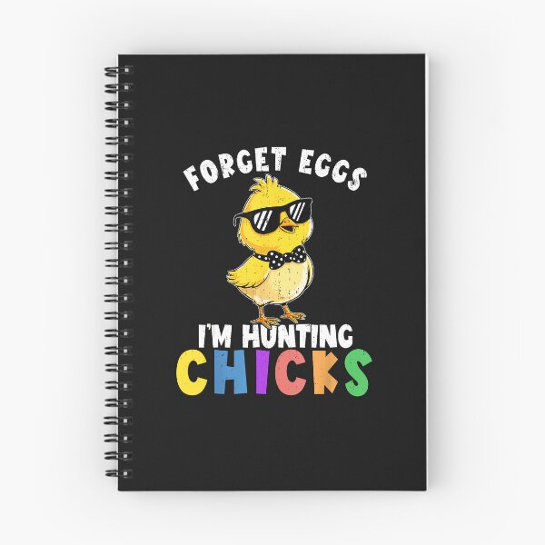 Item preview, Forget Eggs Im Hunting Chicks Funny Easter Boys Toddler Kids designed and sold by CHIFOUR4.