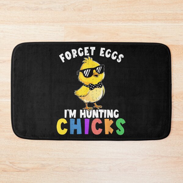 Item preview, Forget Eggs Im Hunting Chicks Funny Easter Boys Toddler Kids designed and sold by CHIFOUR4.