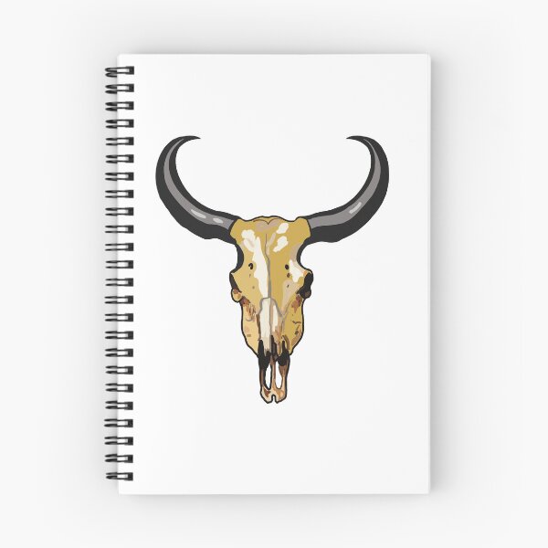 Item preview, Cow Skull Sticker | Western Laptop Sticker | Antique Gold Western Aesthetic designed and sold by Bedoya Illustrations .
