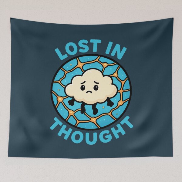 Item preview, Lost in Thought designed and sold by Regal Rev.